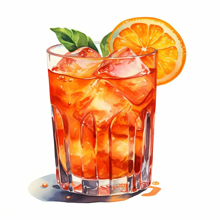 orange iced tea
